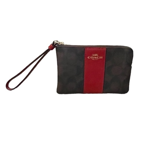 NWT Coach Leather Portfolio Wristlet - Picture 3 of 14